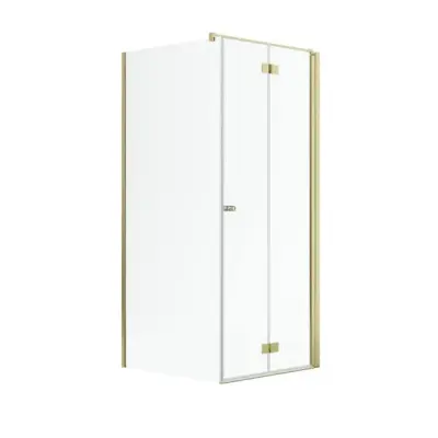 Duschhörn Strømberg Noma 195 Fast Vägg + Vikbar Dörr