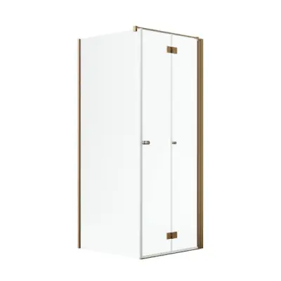 Duschhörn Strømberg Noma 195 Fast Vägg + Vikbar Dörr