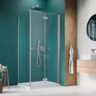 Duschhörn Strømberg Noma 195 Fast Vägg + Vikbar Dörr