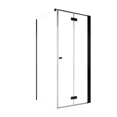 Duschhörn Strømberg Noma 195 Fast Vägg + Vikbar Dörr