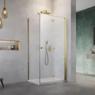 Duschhörn Strømberg Noma 195 Fast Vägg + Vikbar Dörr