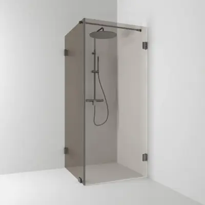 Duschhörn Svedbergs 180° Rak/Fast