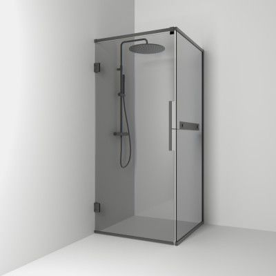 Duschhörn Svedbergs Langfoss 200 med Hylla