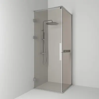 Duschhörn Svedbergs Langfoss 230 med Hylla