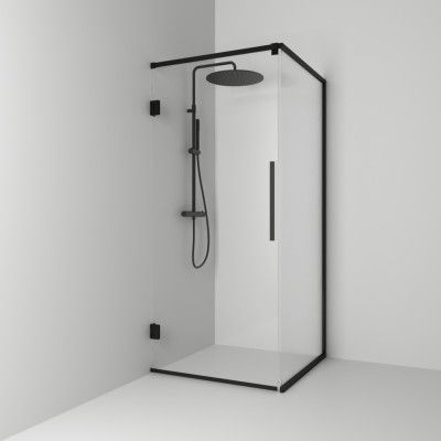 Duschhörn Svedbergs Langfoss Kombi 200 med Linjeglas