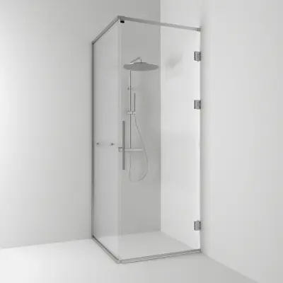 Duschhörn Svedbergs Langfoss Rak/Fast