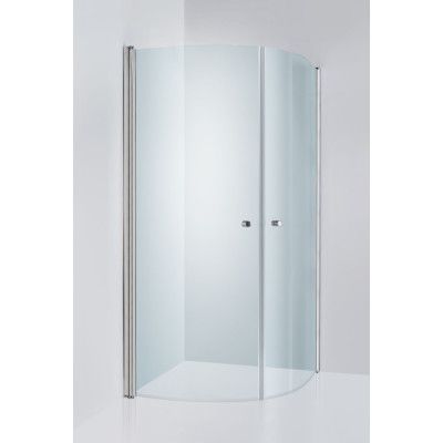 Duschhörna Duschbyggarna Corny De Luxe 800X800 Krom Klarglas