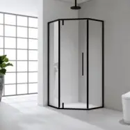 Duschhörna Lisbon - Svart