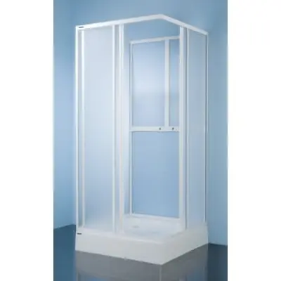 Duschhörna med 4-väggar - Classic - Skjutdörrar