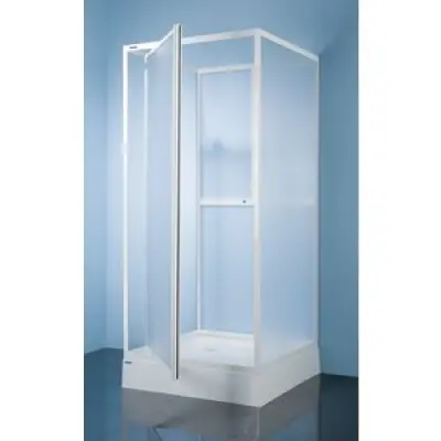 Duschhörna med 4 väggar - Classic - Utåtgående dörr