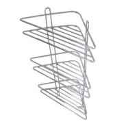 Duschhylla Demerx Qube Hörnhylla 3-plan