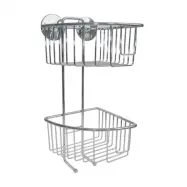 Duschhylla Demerx Solid Hörnhylla 2-plan