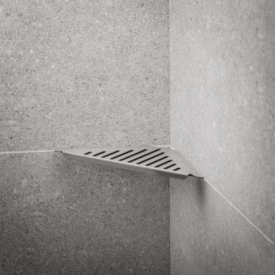 Duschhylla Tebo Granit för Hörn