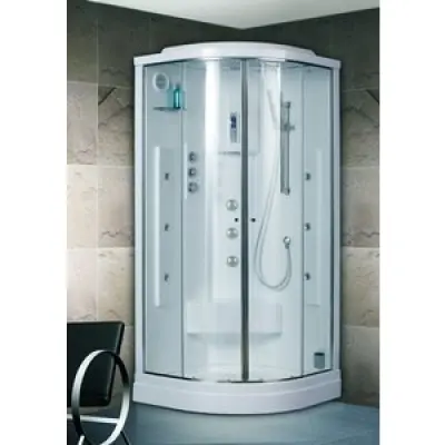 Duschkabin Freda -vit - Duschkabiner, Duschar