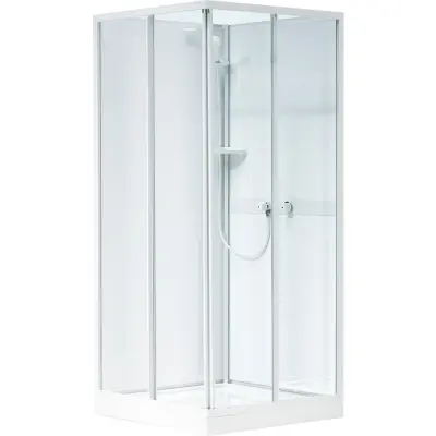 DUSCHKABIN IFÖ NEXT NKH99VK KLARGLAS/VIT 7394479 90X90 | Beijerbygg Byggmaterial