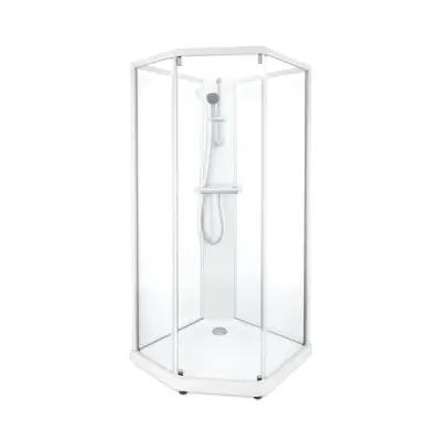 Duschkabin Contura Shower Showerama Classic Pentagonal