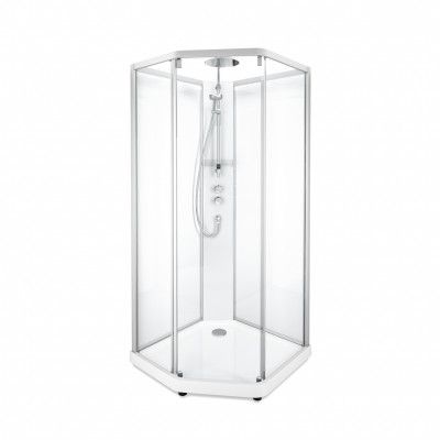 Duschkabin Ifö Showerama Comfort Pentagonal
