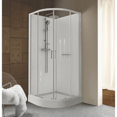 Duschkabin Komplett Kvadrant - skjutdörrar  - Classic II