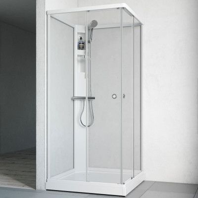 Duschkabin Macro Design Flow Rak med Blandare