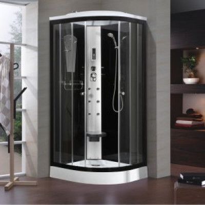 Duschkabin Wesley - svart