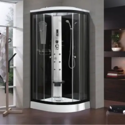 Duschkabin Wesley - svart