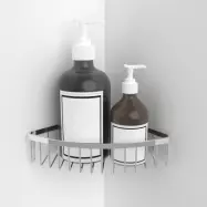 Duschkorg BK-517 Högblank rostfritt stål