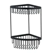 Duschkorg Miller Badrum Classic 2-plan Mattsvart