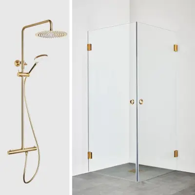 Duschpaket Hafa Duschhörn Infinity med Takduschset Fine