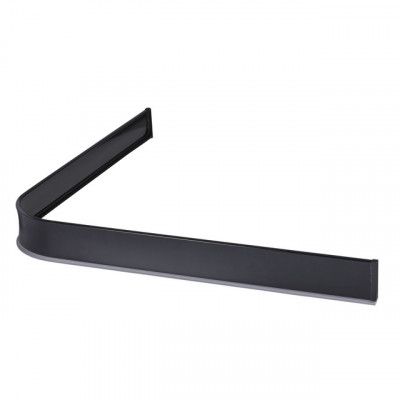 DUSCHSARG SVART 92X92 | Beijerbygg Byggmaterial