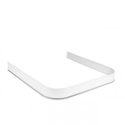 DUSCHSARG U-FORM VIT 92X92X92CM | Beijerbygg Byggmaterial