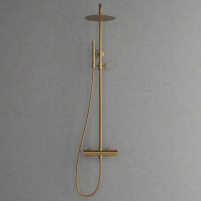 Takduschset Scandtap Steel Pleasure 2