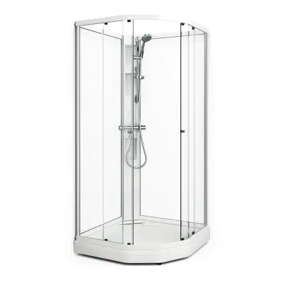 Duschkabin Macro Design Flow Semi