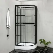 Duschkabin Betrakta 70X90 Rund Klarglas