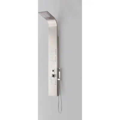 Duschpanel borstat rostfritt stål