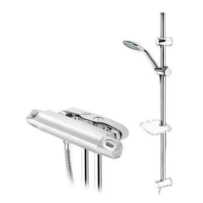 Duschset Gustavsberg Nautic 160/40 cc med Blandarfäste