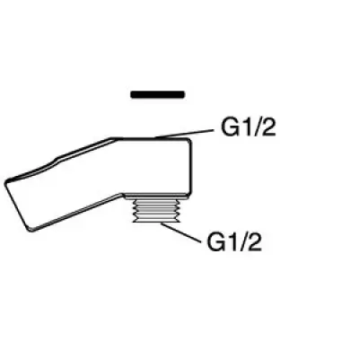 FM Mattsson Handduschhållare Krom - 5990-5000