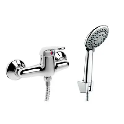 Funkia Duschblandare med duschset - Krom
