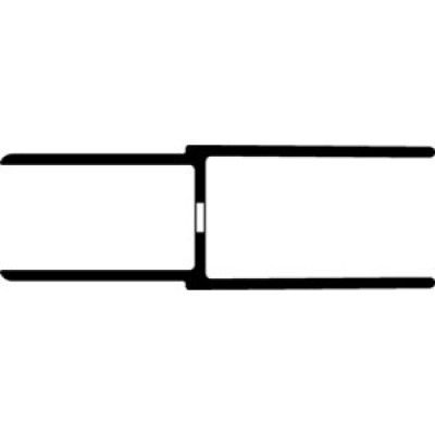 Ifö Rör- och breddningsprofil vit