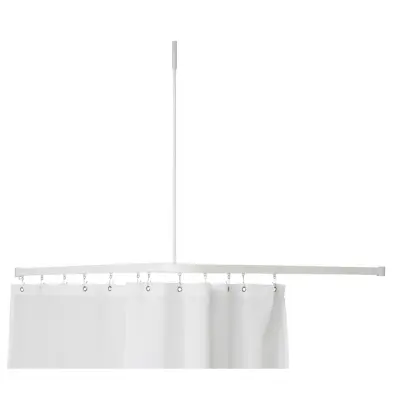 DUSCHSKENA 72X170CM VIT | Beijerbygg Byggmaterial