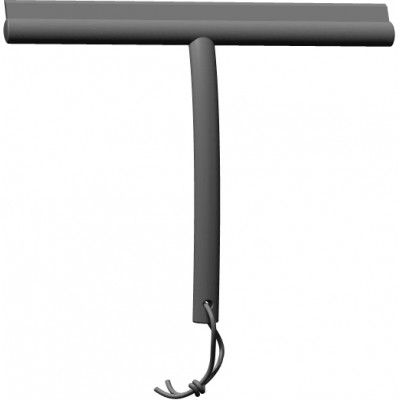 Duschskrapa Dansani Mörkgrå med Silikonkrok