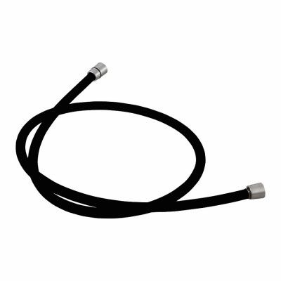 Duschslang Primy Steel Pleasure Matt Svart