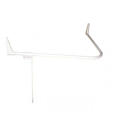 DUSCHSTÅNG 118 70X160CM L-FORM VINKEL VIT | Beijerbygg Byggmaterial