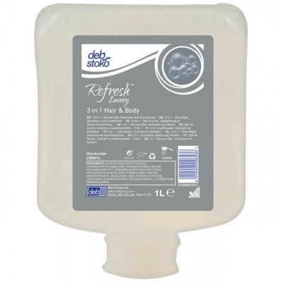 DUSCHTVÅL REFRESH LUXURY 3IN1 HAIR&BODY 1 L | Beijerbygg Byggmaterial