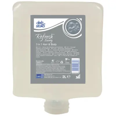 DUSCHTVÅL REFRESH LUXURY 3IN1 HAIR&BODY 2 L | Beijerbygg Byggmaterial