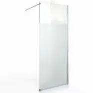 Duschvägg Arredo Filippa 2/3 Frostat Glas