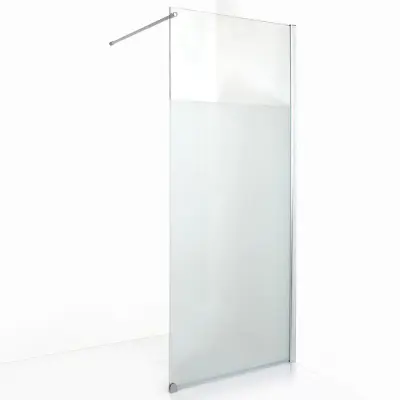 Duschvägg Arredo Filippa 2/3 Frostat Glas