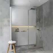 Duschdörr Hafa Igloo Pro Rak Dörr + Fast Vägg