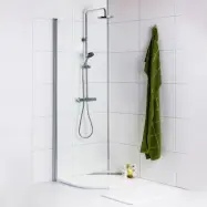 Duschdörr Noro Ice Focus DVR Klarglas