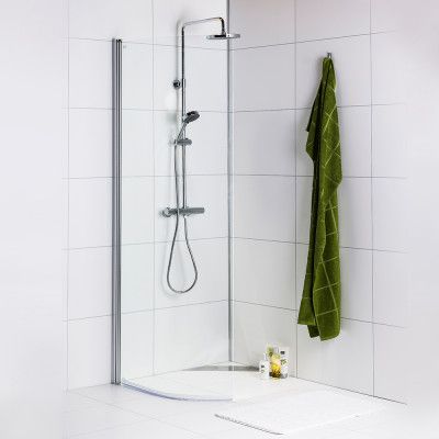 Duschdörr Noro Ice Focus DVR Klarglas