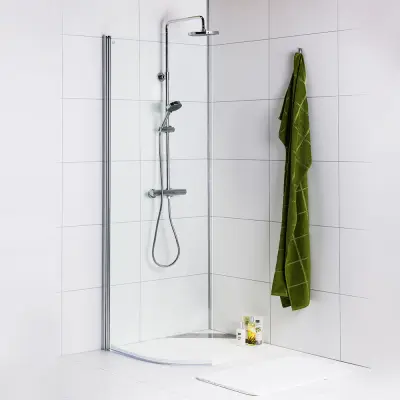 Duschdörr Noro Ice Focus DVR Klarglas